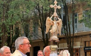 Lee más sobre el artículo Donostia recibió por primera vez la imagen de San Miguel de Aralar