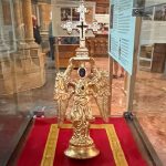 La Catedral del Buen Pastor acoge hasta finales de octubre la exposición «Mikel Gurea. San Miguel en Gipuzkoa»
